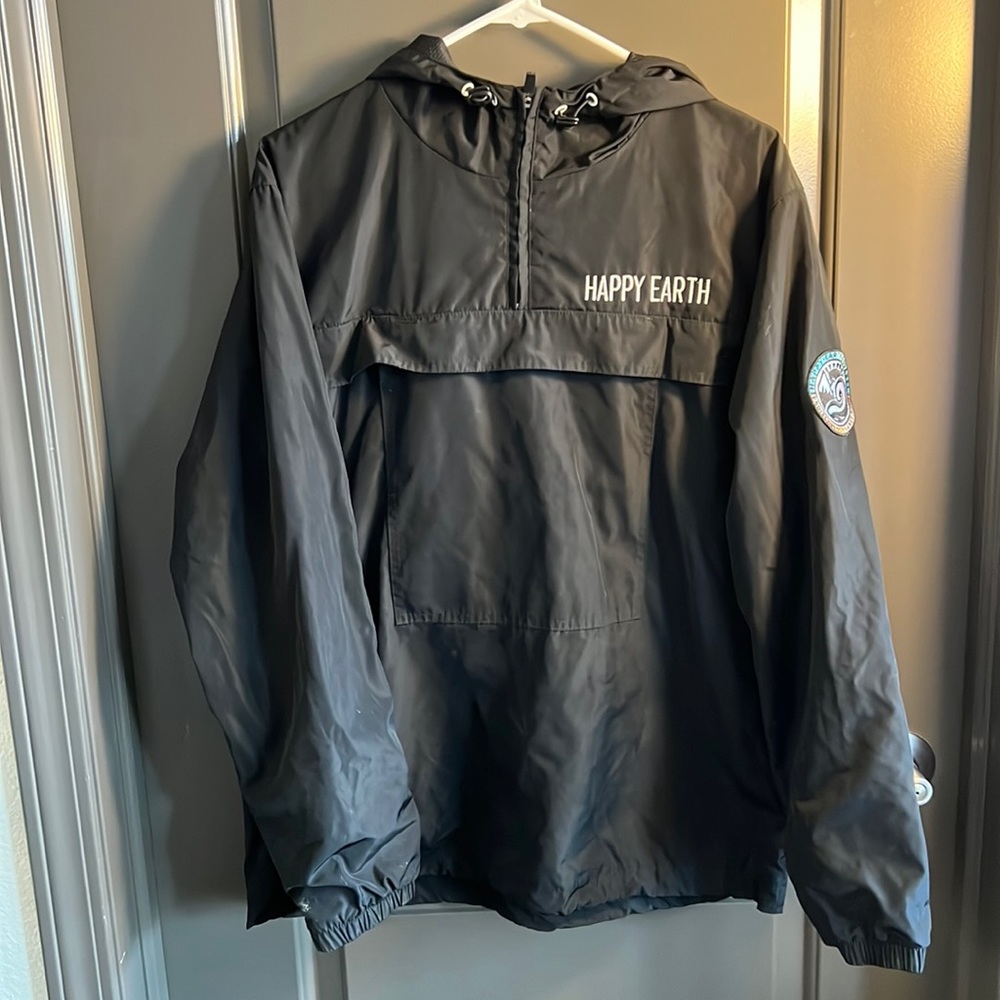 Happy Earth Rain Pullover